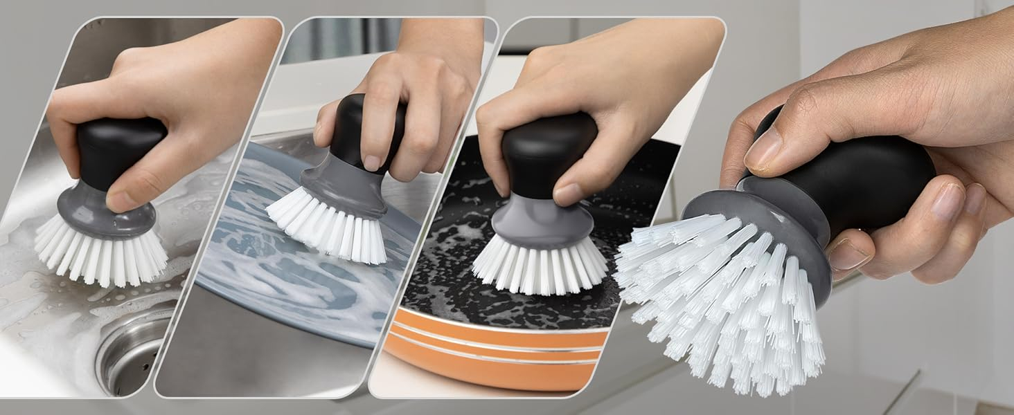 MR.SIGA Dish Scrub Brush